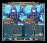 【FEH】紋章士ルキナのステータスは攻撃速さ型！！ 味方のダメージを40％カットし、自軍をお手軽に大きく強化することができる性能だのサムネイル画像