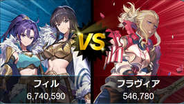 【FEH】闘技投票大戦 初動1位はフィル＆カアラ！！のサムネイル画像
