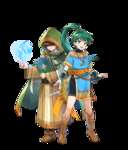 【FEH】烈火の剣冒頭でロルカ族が全滅した故郷で暮らしているリン。冷静に考えるとヤバいのではのサムネイル画像