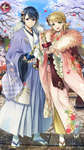 【FEH】きれいな桜が特徴的な背景つきカスタマイズ応援パックが発売！！ 和なキャラと合わせると映えるぞのサムネイル画像