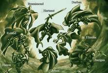 【FEH】ハルトムートとか実装しないのかな？？ 封印の剣とエッケザックスの二刀流でどうだ！？ エリミーヌ様が来たんだしいけるはず！！のサムネイル画像