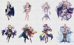 【FEH】あなたはどのカム子が好き？？ いずれ来るであろう紋章士カム子のイラストレーターは誰になるんだろう？？のサムネイル画像